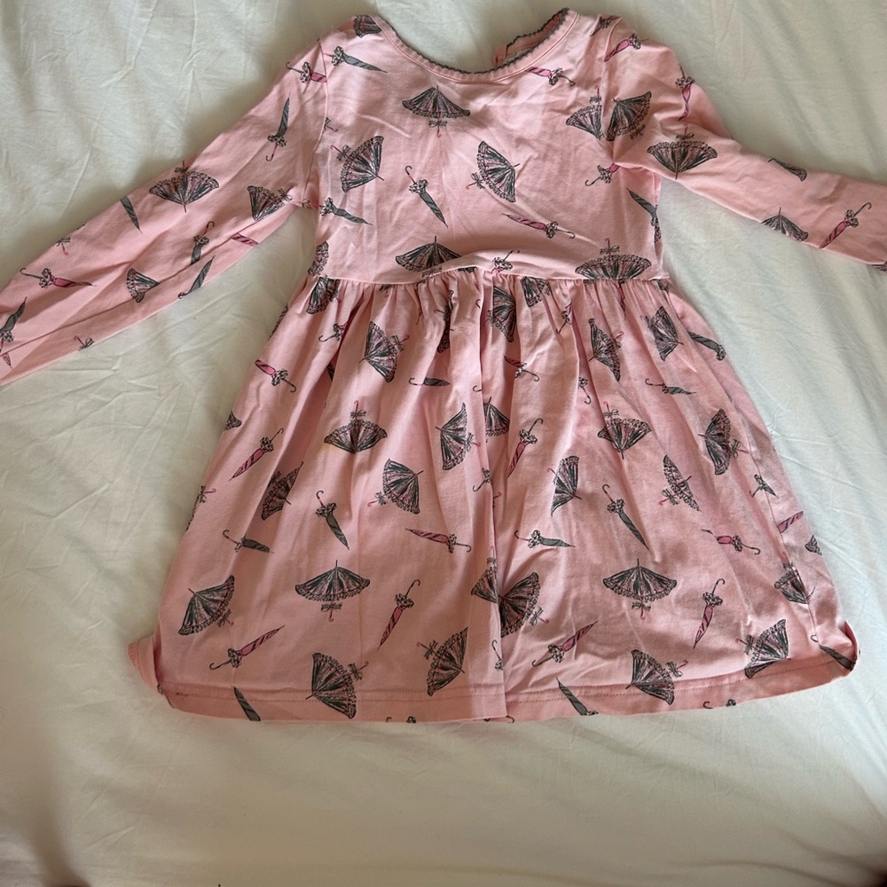 Rachel Riley 3T Long Sleeve Umbrella Knit Dress